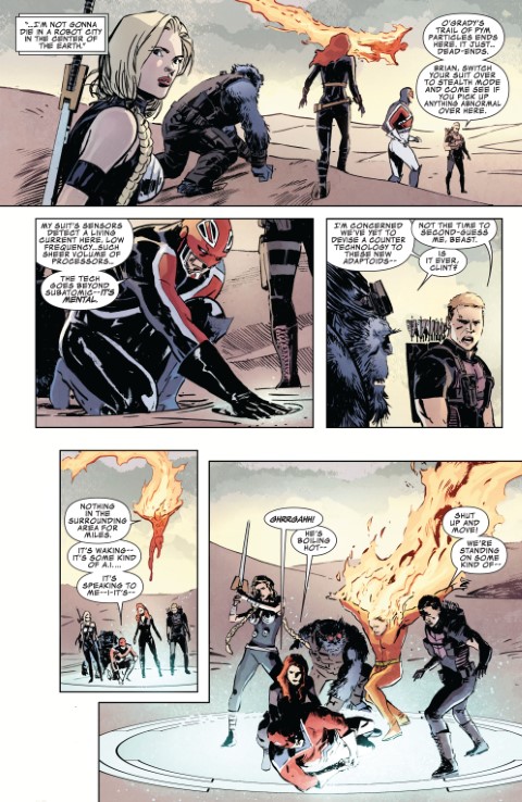 Secret Avengers 23 pg. 15 - published by Gabriel Hardman